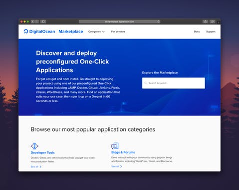 DigitalOcean Marketplace