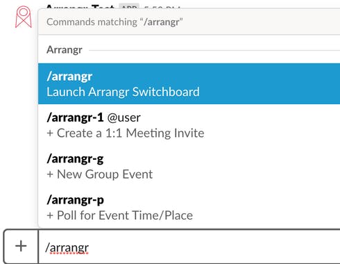 Arrangr for Slack