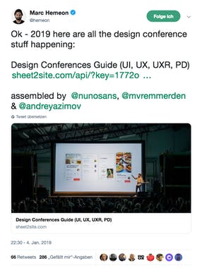 Design Conferences 2019
