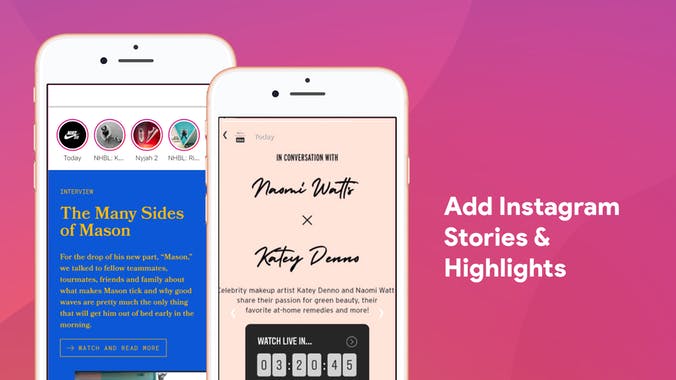 Stories for Shopify