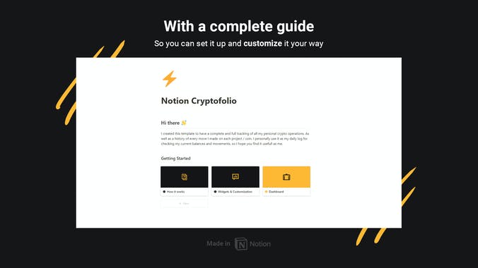 Notion Cryptofolio