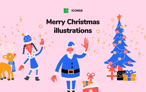 Merry Christmas Illustrations