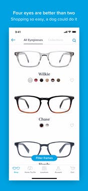 Warby Parker Virtual Try-On