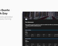 Notion Quote Widget