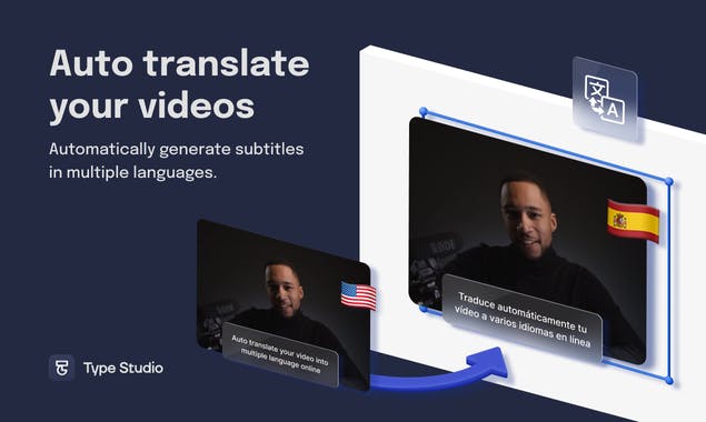 Translate Video by Type Studio