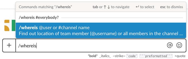 /whereis #everybody?