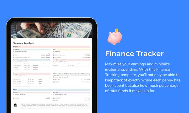 Notion Finance Tracker