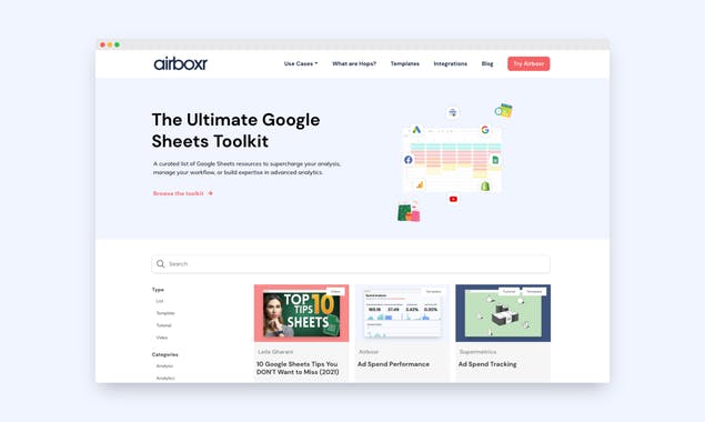 The Ultimate Google Sheet Toolkit