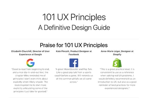 101 UX Principles