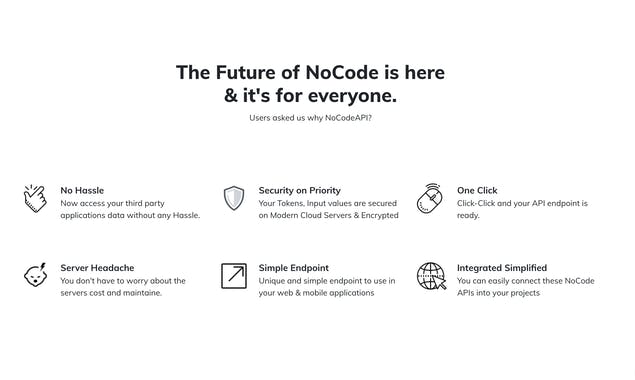 NoCodeAPI