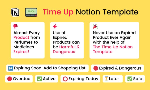 Time Up Notion Template