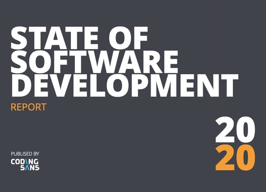 State of Software Development 2020