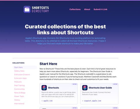 Shortcuts Directory