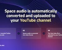 Convert Twitter Spaces to YouTube