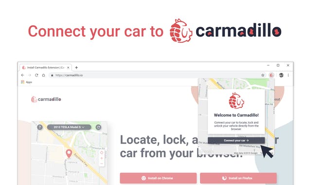 Carmadillo for Chrome & Firefox