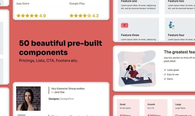 Landing Page Builder for Notion