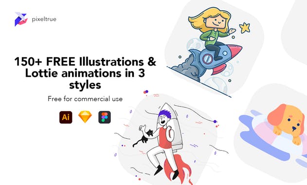 Free Vector Illustrations & Animations