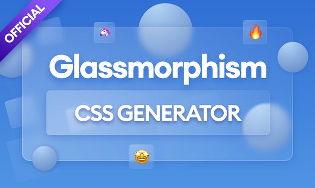 Glassmorphism CSS Generator