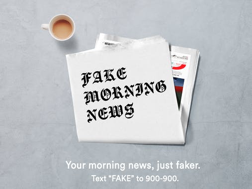 Fake Morning News