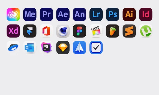 Flump 3D icons for MacOS