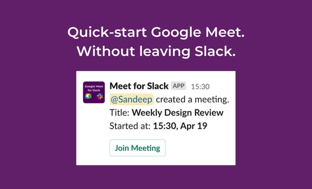 Meet for Slack