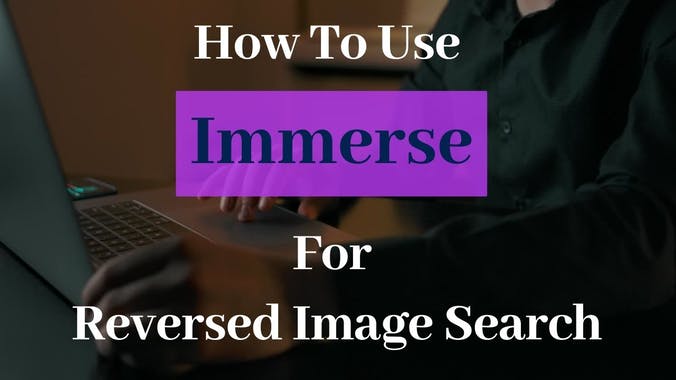 Immerse Reverse Image Search