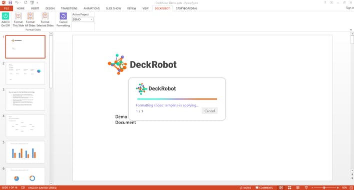 DeckRobot for PowerPoint