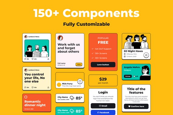 Contra Wireframe Kit