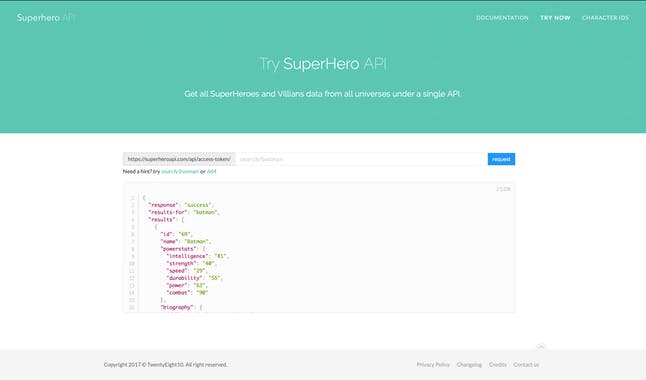 SuperHero API