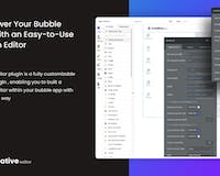 Creative Editor Plugin for Bubble