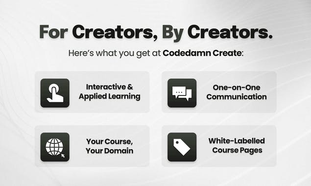 Codedamn Create