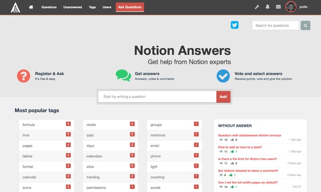 Notion Answers