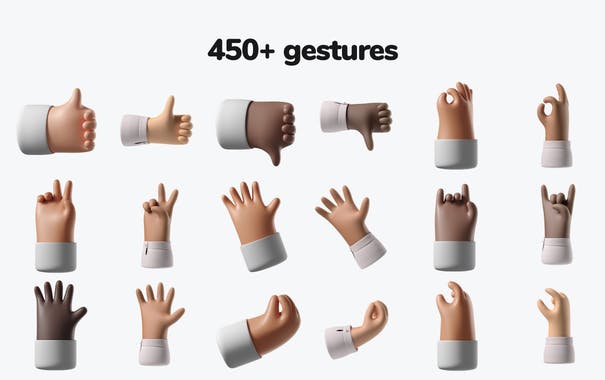 Handy 3D Hands