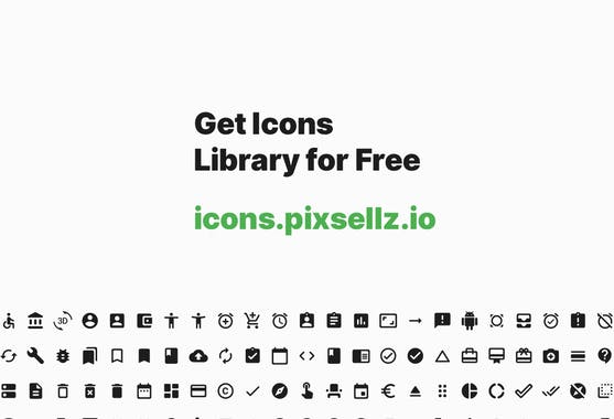 Material Icons Library