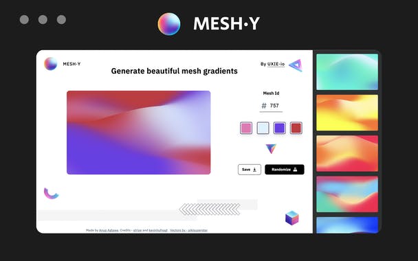 Mesh·y - Generate Mesh Gradients