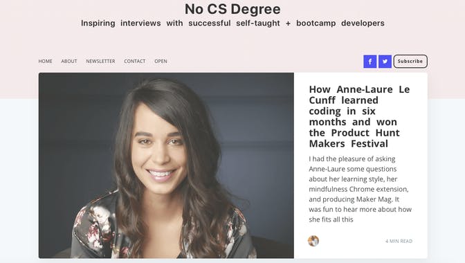 No CS Degree