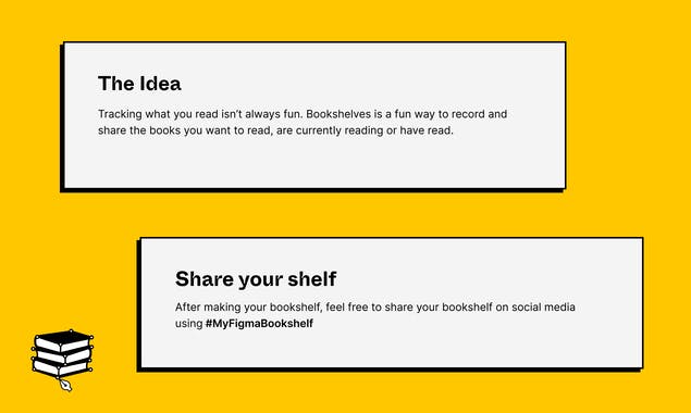Bookshelves for Figma