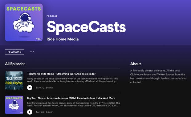 SpaceCasts