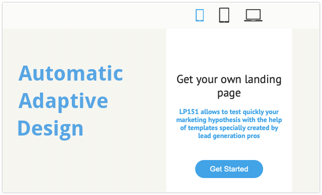 Landing Page Generator by LP151