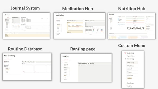 Health Hub OS (Notion Template)