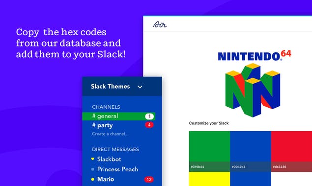 Branded Slack Themes