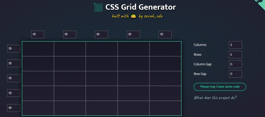 CSS Grid Generator