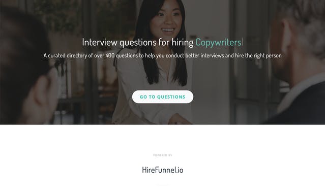 Popular & Effective Interview Questions