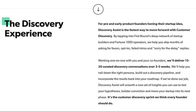 Discovery Assist by First Round