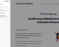 UX Teardown