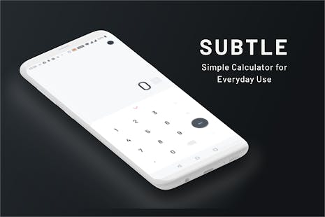 Subtle Calculator