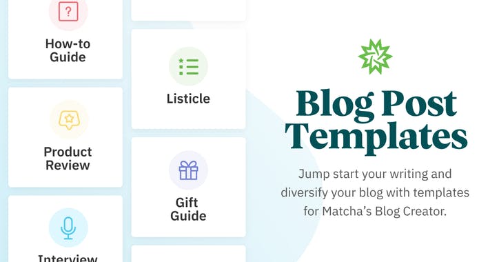 Blog Post Templates