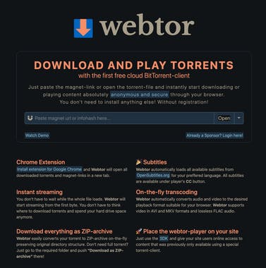 Webtor