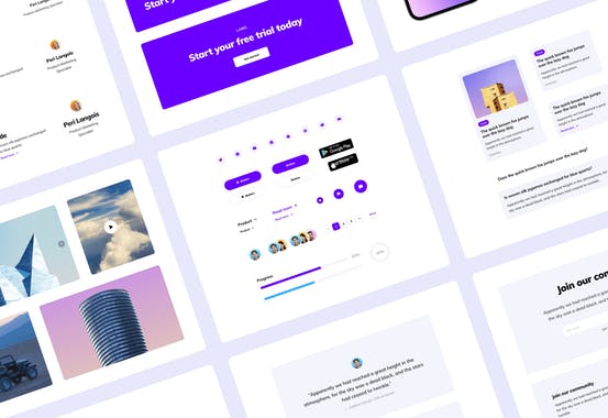 Landing Page Kit from Framer