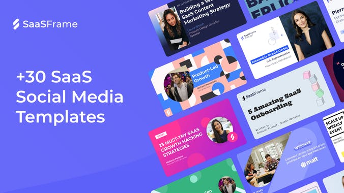 SaaS Social Media Templates